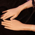 Women Oil Glossy Tight Stocking Gloves High Elastic Transparent Ultra-Thin Clubwear Men'S Short Wrist Gloves.