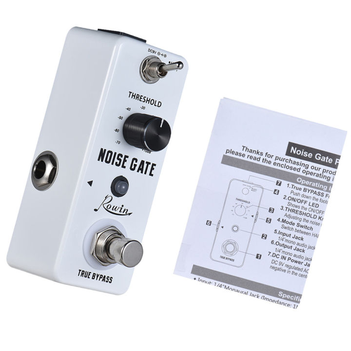 Rowin%20Noise%20Gate%20Noise%20Reduction%20Guitar%20Effect%20Pedal%202%20Modes%20Aluminum%20Alloy%20Shell%20True%20Bypass%20-%20Image%207