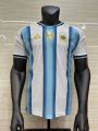 ARGENTINA FOOTBALL TEAM  JERSEY ( PLAYER’S EDITION)  PREMIUM THAI FABRIC QUALITY. 