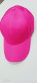 Quality light pink colour full plain ajestable cap. 