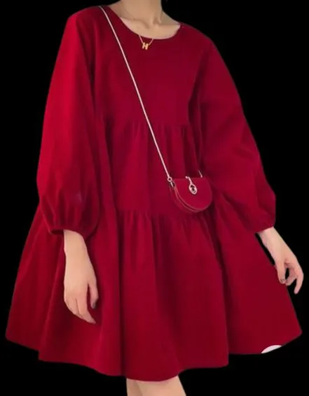 Ladies%20Casual%20Frocks%20/Women's%20Short%20Dresses%20-%20Image%203
