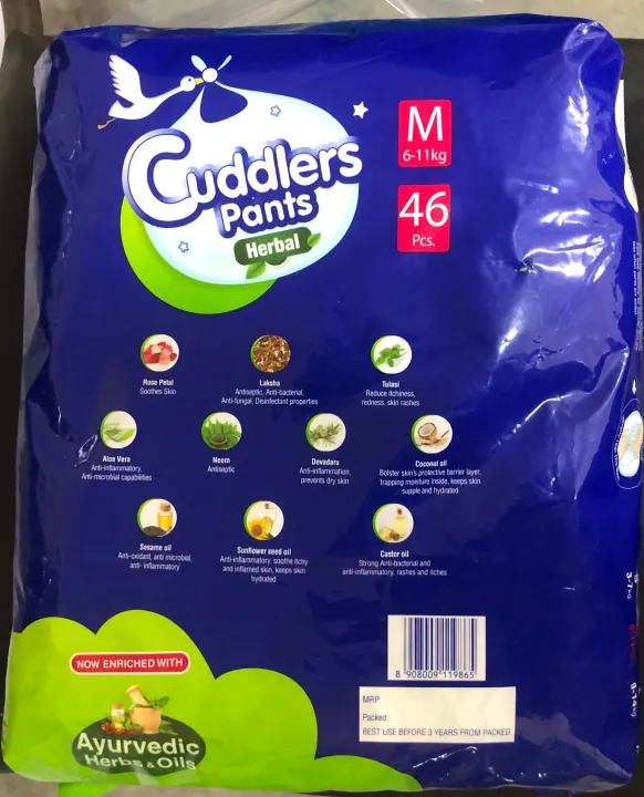 Cuddlers%20HERBAL%20Diaper%20Medium%2046%20pcs%20(6-11%20kg)%20-%20Image%206