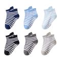 6 Pairs 0-5 Years Old Non-Slip Kids Socks with Grip Little Girls Boys Ankle Socks Infants Toddlers Children Floor Socks. 