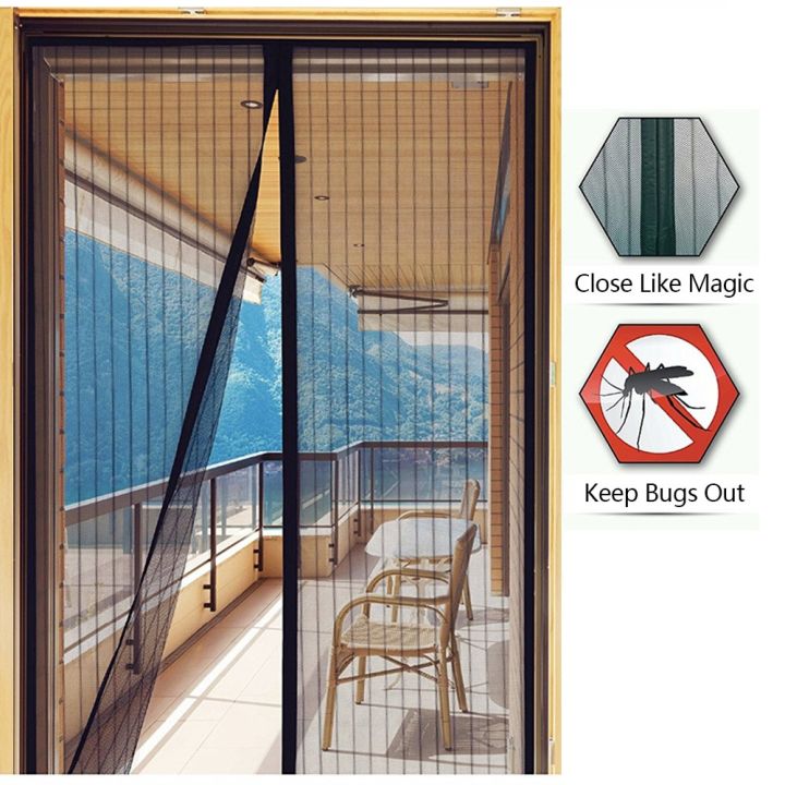 100x210CM%20Magnetic%20Door%20Curtain%20Net%20Door%20Anti%20Mosquito%20Insect%20Fly%20Bug%20Curtains%20Automatic%20Closing%20Door%20-%20Image%203