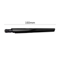2x6DBi Dual Band 2.4GHz 5GHz WiFi Antenna External RP-SMA MHF4 Extension Cable Set for M.2 Wifi Card AX200 AX210 BE200. 