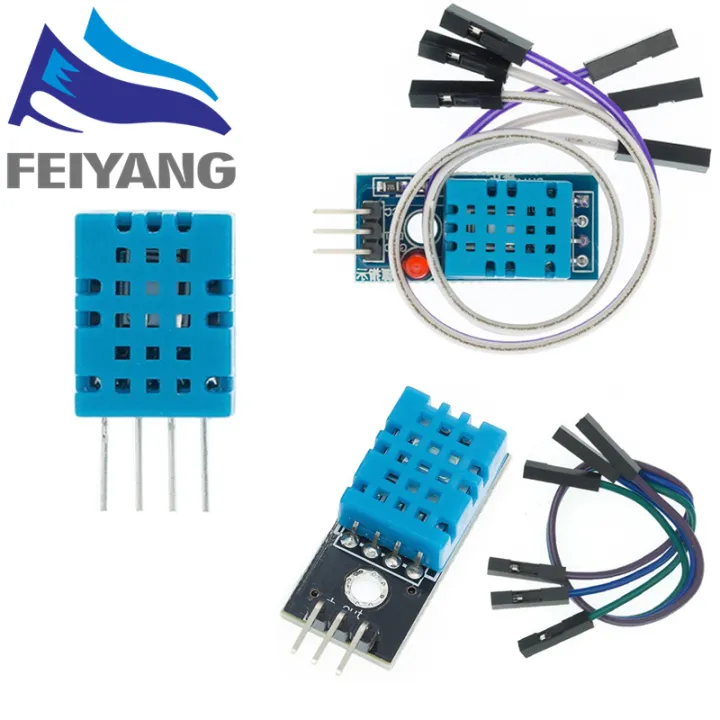 Smart 3pin KY-015 DHT-11 DHT11 Digital Temperature And Relative Humidity Sensor Module + PCB for Arduino DIY Starter Kit
