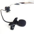 MC01 Portable 1.5m Wired Mini Microphone Type C For Phone PC Laptop Metal Clip-on Lavalier USB mic 3.5mm Condenser Microphone.