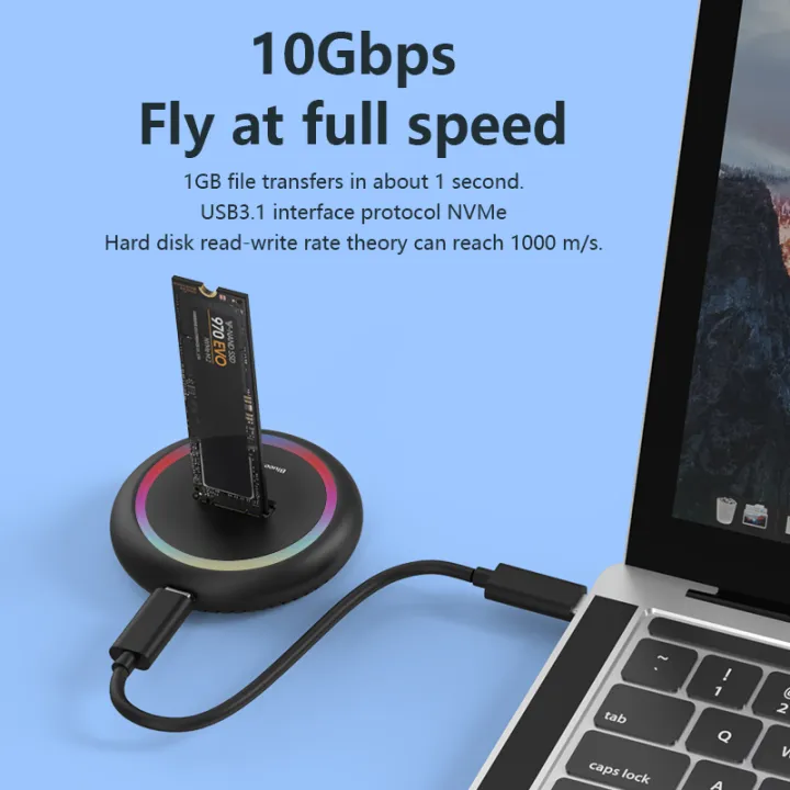 Blueendless%20Dual%20Protocol%20SSD%20M.2%20Docking%20Station%20RGB%20LED%20Light%20M.2%20SATA%20USB%20C%20SSD%20Case%20NVME+NGFF%20HDD%20SSD%20Docking%20Station%20Solid%20-%20Image%205