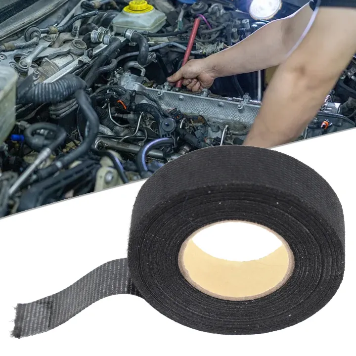 15%20Meter%20Heat-resistant%20Flame%20Retardant%20Tape%20Adhesive%20Cloth%20Tape%20For%20Car%20Cable%20Harness%20Wiring%20Loom%20Protection%20Width%209/19/25MM%20-%20Image%204
