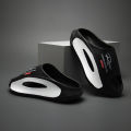 Summer New EVA Slippers for Bathroom, Anti Slip and Odor Proof Beach, Couple's Outerwear, Clip on Cold Slippers for Men.