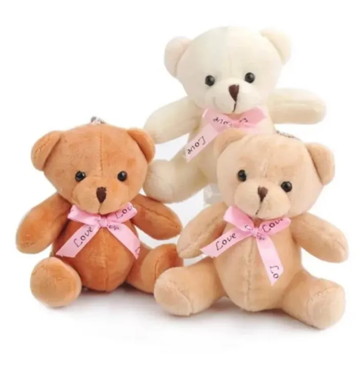 2%20pieces%20Cute%20Teddy%20Bear%20Design%20Key%20Ring%20For%20Gift%20-%20Image%203