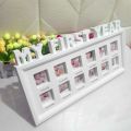 12 Month Kids Growth Picture Frame Pvc My First Year Photo Frame Souvenirs New Born Baby Girl Boy Commemorative Book Home Decor. 