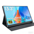13.3 Inch Portable Screen Extend Secondary Monitor for Switch PS4/5 Laptop 1920x1200P Business Travel External Monitor Display. 