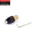 Drill Chuck 0.3-3.5mm Mini 3 Jaw Quick Change Keyless Drill Bit Adapter 2.0/2.35/3.0/3.17/5.0mm Holder Clamp Fixing Device Tools. 