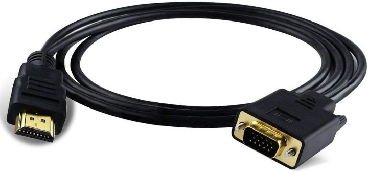 HDMI to VGA Adapter Cable Male HDMI to Female VGA Converter for Laptop PC Monitor Projector Full HD Video Support