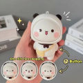 Kawaii Fans Panda Bubu And Yier Face Changing Doll Cute Panda Bubu And Dudu Cartoon Face Changing Keychain Pendant Doll. 