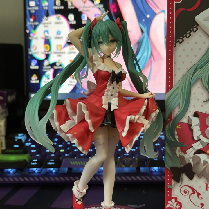 TAITO%20FURYU%20Original%20Anime%20Figure%20Hatsune%20Miku%20The%20Artist%20Bunny%20Girl%20Action%20Figure%20Toys%20for%20Kids%20%20Collectible%20Model%20Dolls%20-%20Image%204