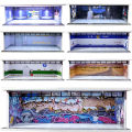 Realistic 1/64 Scale Parking Garage Diorama Kit - Realistic Model Car Display Scene  Car Garage Diorama Miniatures Models Kit. 
