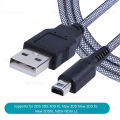 1.5M USB Charging Cable for DSi Game console For NDSI 3DS 2DS XL/LL New 3DSXL/3DSLL 2DS XL Power Cable Cord Line Wire.