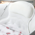 Bath Pillow Bathtub Pillow, Luxury Bath Pillows for Tub Neck and Back Support, Bath Tub Pillow Headrest with Soft 4D Mesh.
