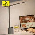 Baseus LED Desk Lamp Eye Protection Study Dimmable Office Light Foldable Table Lamp Smart Adaptive Brightness Bedside Read Lamp. 