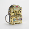 Mini Pokemon Figures Slot Machine keychain Plated Colour Turnable Very Interesting Child  Toys. 