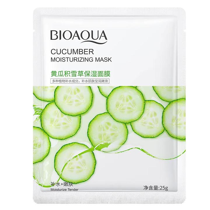 BIOAQUA%208%20Pcs/Set%20Different%20Flavours%20Moisturizing%20Hydrating%20Facial%20Face%20Sheet%20Mask-%2025g/Each%20-%20Image%205