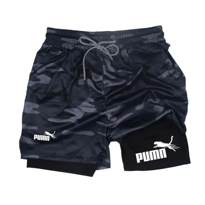 Summer%20Breathable%202-in-1%20Double-layer%20Shorts%20for%20Men's%20Elastic%20Compression%20Shorts%20Quick-drying%20%20Phone%20Pocket%20Towel%20Loop%20Shorts%20-%20Image%202