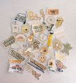 yellow theme stickers pack of 30. 