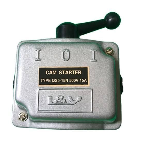 Single Phase Cam switch Starter 7.5KW Motor 220VAC Make 30Amp LIDO Originally fine Quality