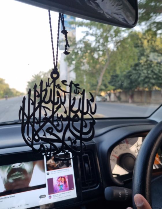 Stainless Steel Pendant Chain Car Hanging Car Rear Mirror