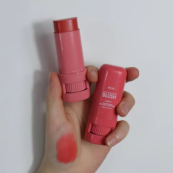 RUA multifunctional Blush 3in1 blush on stick highly pigmented | Daraz.pk