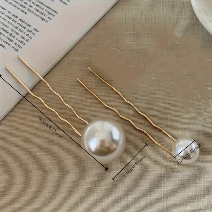 Elegant%202-Piece%20Faux%20Pearl%20Hairpin%20Set%20-%20U-Shaped%20Twist%20Design%20For%20Women%20&%20Girls,%20Hair%20Accessories%20Hair%20pin%20Perfect%20For%20Weddings%20-%20Image%203