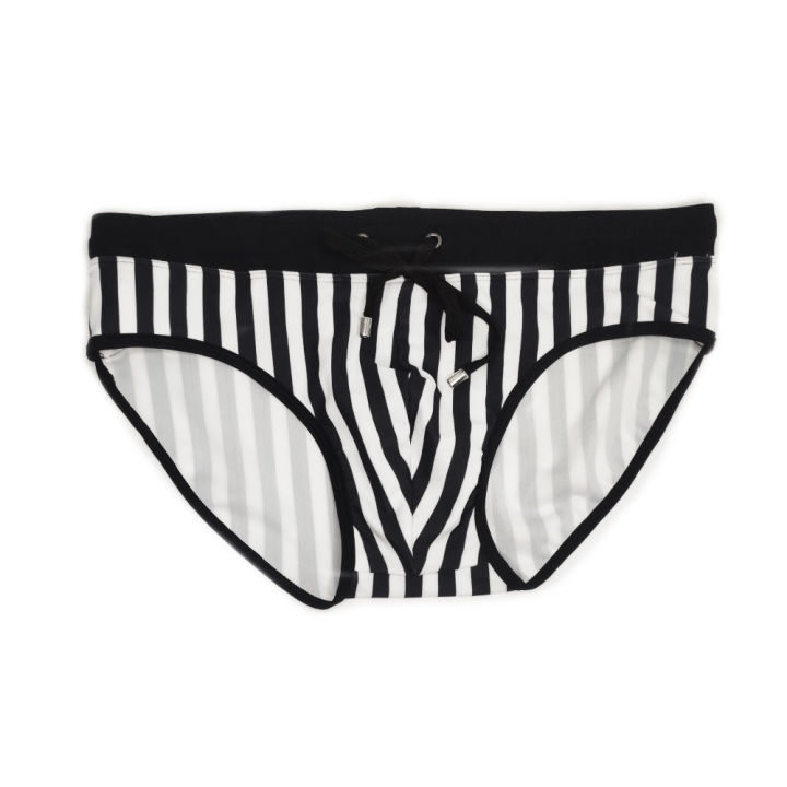 UXH%20Padded%20Contrast%20Color%20Swim%20Briefs%20Black%20Strips%20Push-Up%20%20Swimwear%20Men%20Swimming%20Briefs%20Surf%20Beach%20Shorts%20Mayo%20Sungas%20-%20Image%205