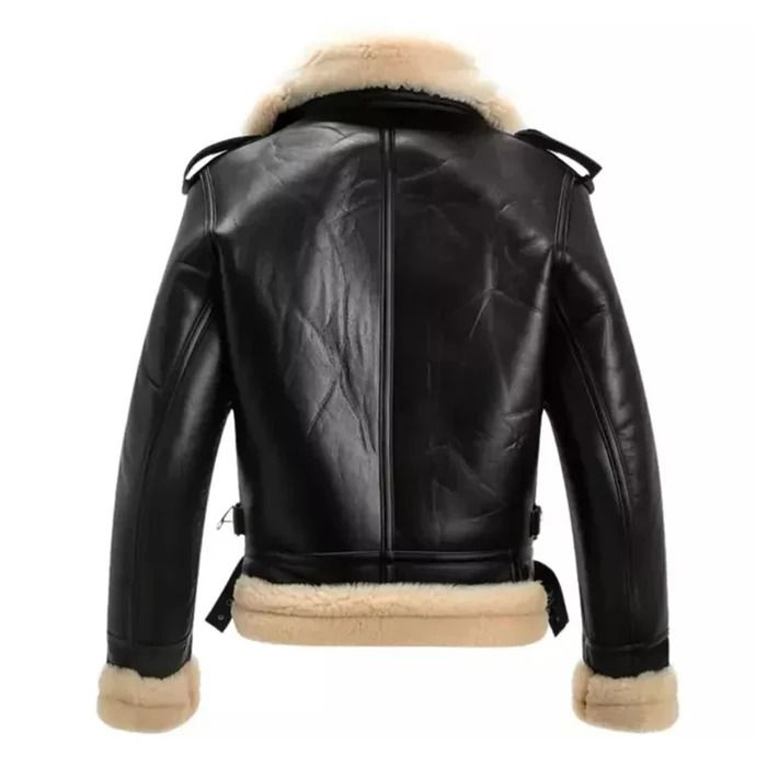 Luxurious%20Style:%20This%20vintage-inspired%20men's%20coat%20features%20a%20Black%20genuine%20sheepskin%20leather%20exterior%20and%20plush%20sherpa%20shearling%20faux%20fur%20lining%20for%20ultimate%20warmth%20and%20sophistication.%0AFunctional%20Design:%20Crossover%20front%20with%20belted%20waist%20offe%20-%20Image%202