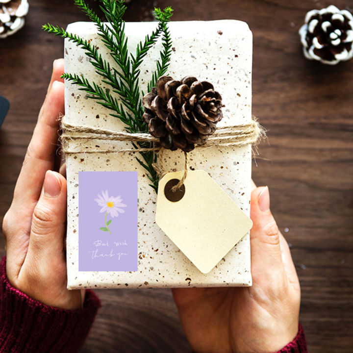 Rectangular%20Thank%20You%20Sticker%20"Best%20wishes"%20Seal%20Labels%20Stickers%20for%20Small%20Business%20Cake%20Packaging%20Greeting%20cards%20decor%20-%20Image%202