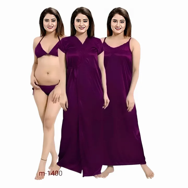 4%20Part%20Best%20Quality%20Indian%20Night%20Dress%20for%20Women%20-%20Comfortable%20and%20Sexy%20Nighty%20-%20Image%203