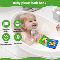Floating Baby Bath Books for Baby,Kids Learning Bath Toys,Waterproof Bathtime Toys for Toddlers,Educational Infant Bath Toys..