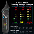 BSIDE Non-Contact Voltage Detector Tester Indicator Profession Smart Test Pencil Live/phase Wire Breakpoint NCV Continuity Meter. 