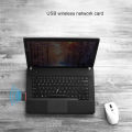 Mini USB Wireless Receiver Dongle Network Card External RTL8188 WiFi 6 Adapter 802.11n Antenna 150Mbps For PC Computer Laptops.