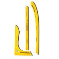Viral Premium Yellow Tailoring Curve Scale Set – French Curve, Hip Curve, Armhole Curve, Cutting Ruler for Boutique & Sewing.