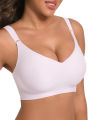 Wireless Seamless Full Cup Push up Bra Soft No Underwire Design Minimizing Support Comfortable Fit Bra for Women  7849. 