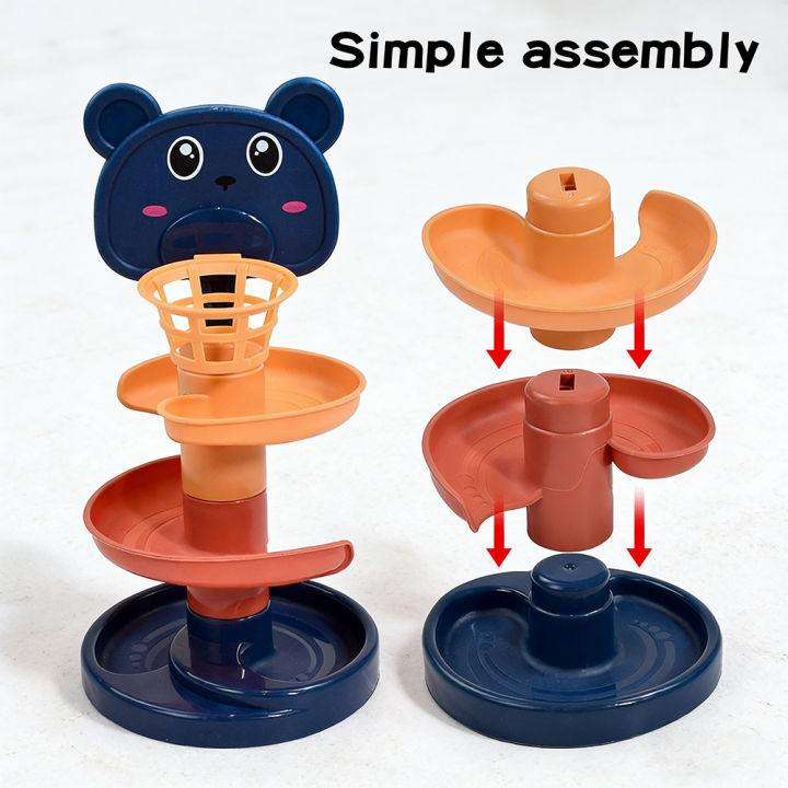 Baby%20Rotating%203/5/7-story%20Track%20Stacked%20Montessori%20Rolling%20Ball%20Tower%20Early%20Parent%20Child%20Education%20Interactive%20Toy%20Gift%20-%20Image%207