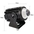 1pcs Mini Driving Light LED Projector Lens Motorcycle Headlight ATV Scooter for Auxiliary Spotlight Lamp. 