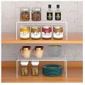 Kitchen Storage Iron Inside Cabinet Rack In Black, Multi-purpose Space Saving Home and Kitchen Accessories Organizers Shelf. 