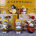 Kawaii Cute Mofusands Bee Shaped Blind Box Twisted Egg Bee Cat Anime Figure Ornament Cute Model Decor Toy Birthday Gift. 