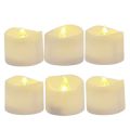 imported Litehouse LED Flameless Tea Light Candle Set - 6 pack. 