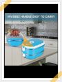 Thermal Lunch Box Bento Lunch Box with Stainless Steel Thermal Insulation, 2 Layer of Food Containers Leak Proof For Kids, Adult. 