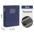 Password Security Safe Lock Cash Money Coin Storage Key Locker Kid Gift Security Mini Dictionary Safe Box Book Money Hide Secret. 