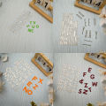 2024 New English Words Alphabet Craft Metal Cutting Dies Greeting Card Series Scrapbook Paper Knife Mould Blade Punch Stencils. 